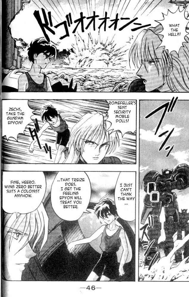 Shin Kidou Senki Gundam W Chapter 9 page 41 - Chapter 9
