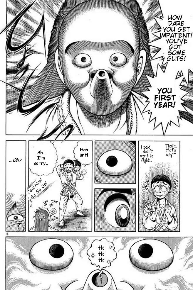 Shin Kotaro Makaritoru! Juudouhen Chapter 14 page 16 - Chapter 14: Sanshiro vs Momotaro - White Belt Fight!
