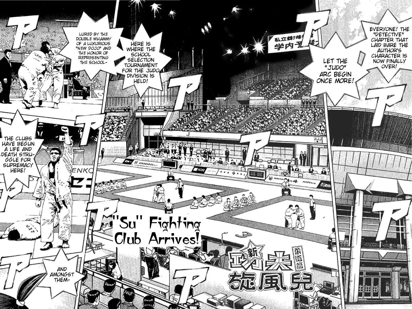 Shin Kotaro Makaritoru! Juudouhen Chapter 35 page 1 - Chapter 35: "Zu" Fighting Club Arrives