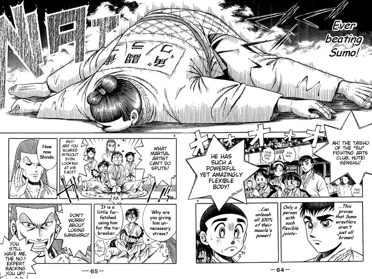 Shin Kotaro Makaritoru! Juudouhen Chapter 45 page 4 - Chapter 45: 'Invincible' Sanshiro VS 'Departmental Store of Super Skills' Hotei!