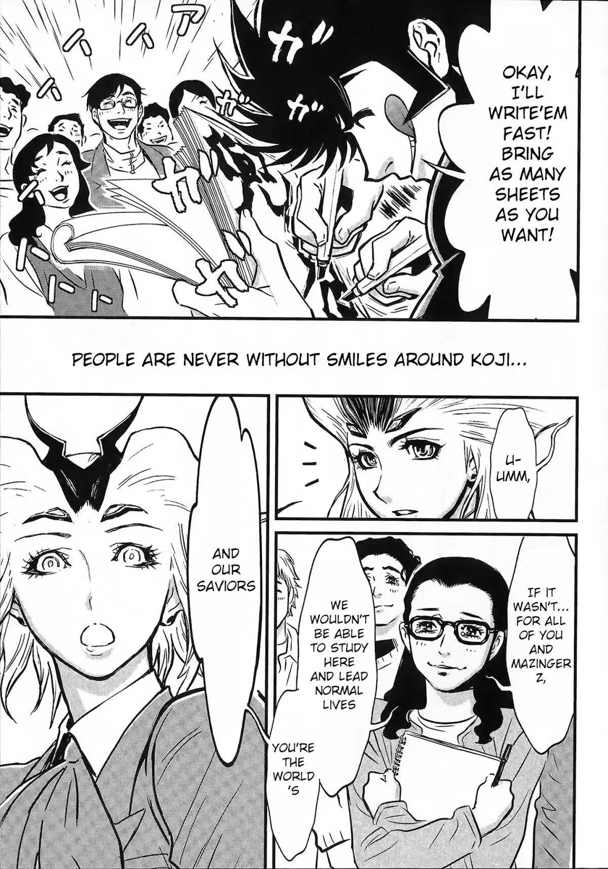 Shin Mazinger Zero vs Ankoku Daishougun Chapter 1 page 21 - Chapter 1: Shin Mazinger Zero: Epilogue