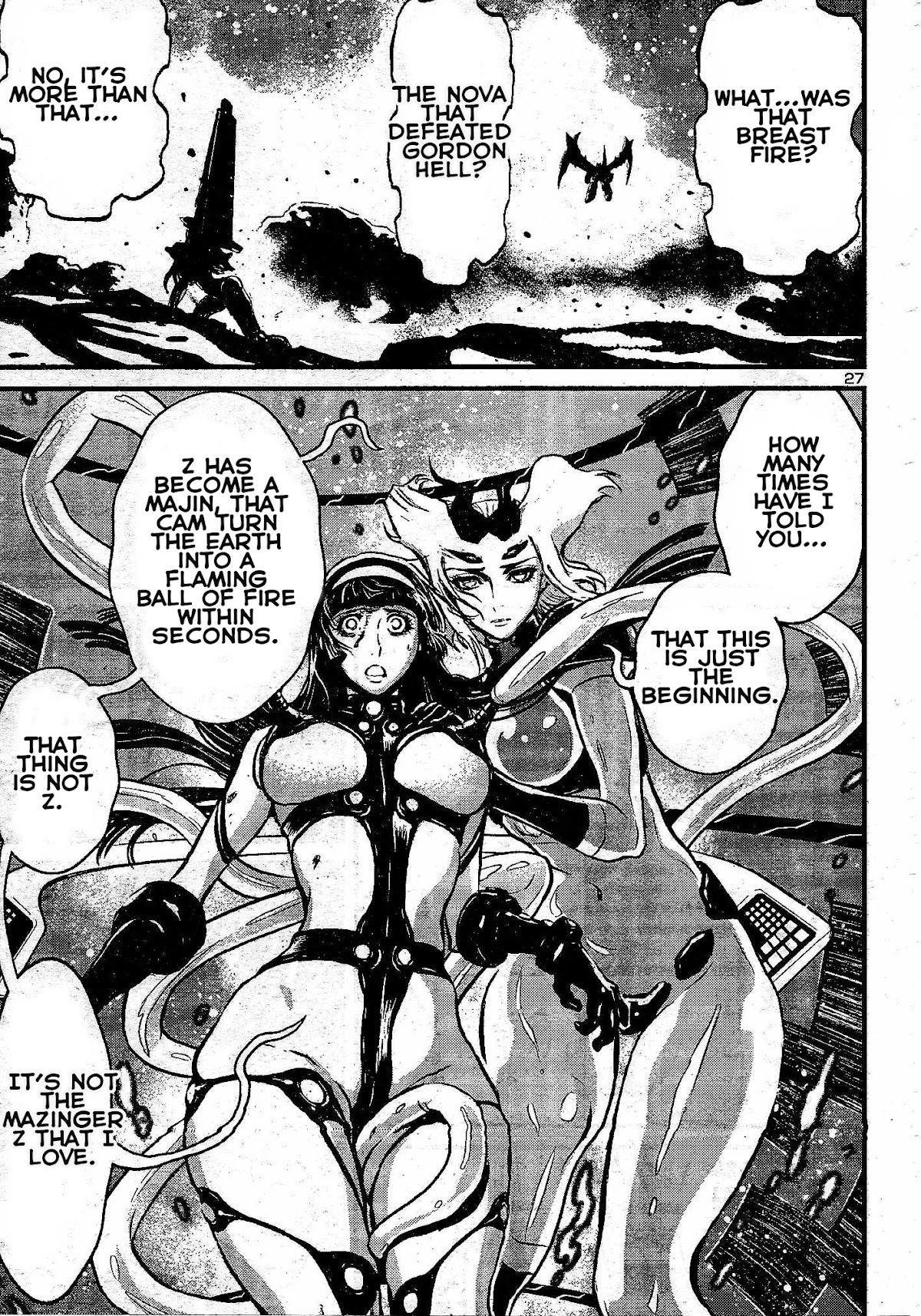 Shin Mazinger Zero vs Ankoku Daishougun Chapter 11 page 28 - Chapter 11