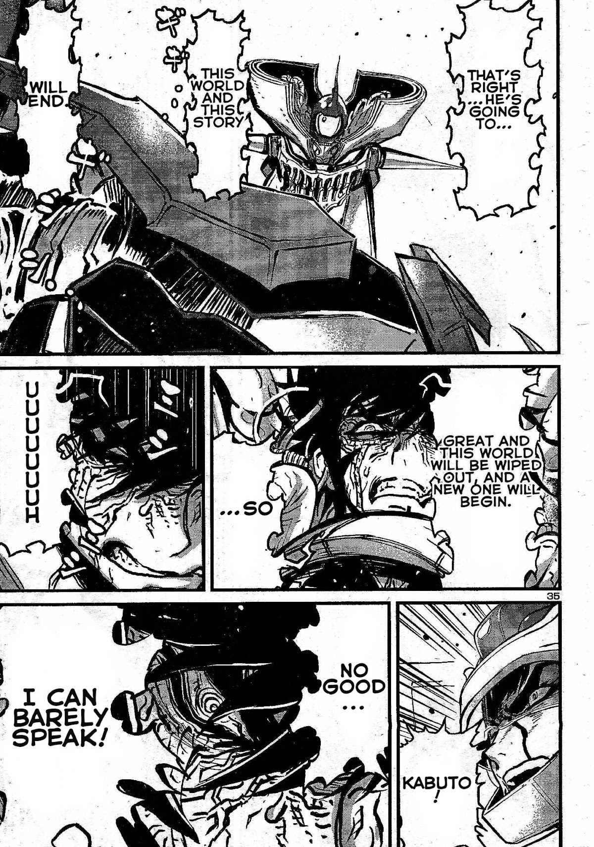 Shin Mazinger Zero vs Ankoku Daishougun Chapter 11 page 36 - Chapter 11