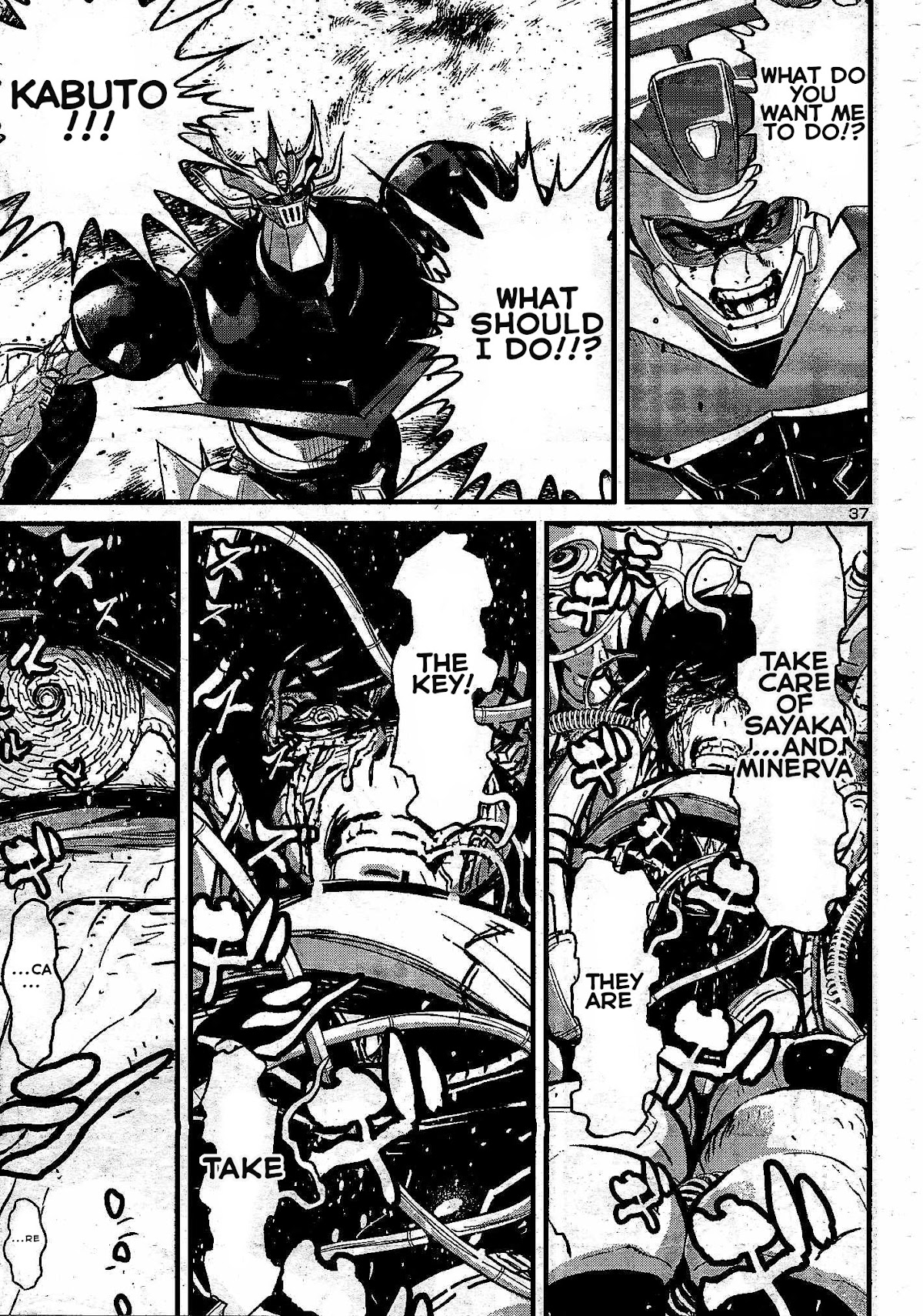 Shin Mazinger Zero vs Ankoku Daishougun Chapter 11 page 38 - Chapter 11