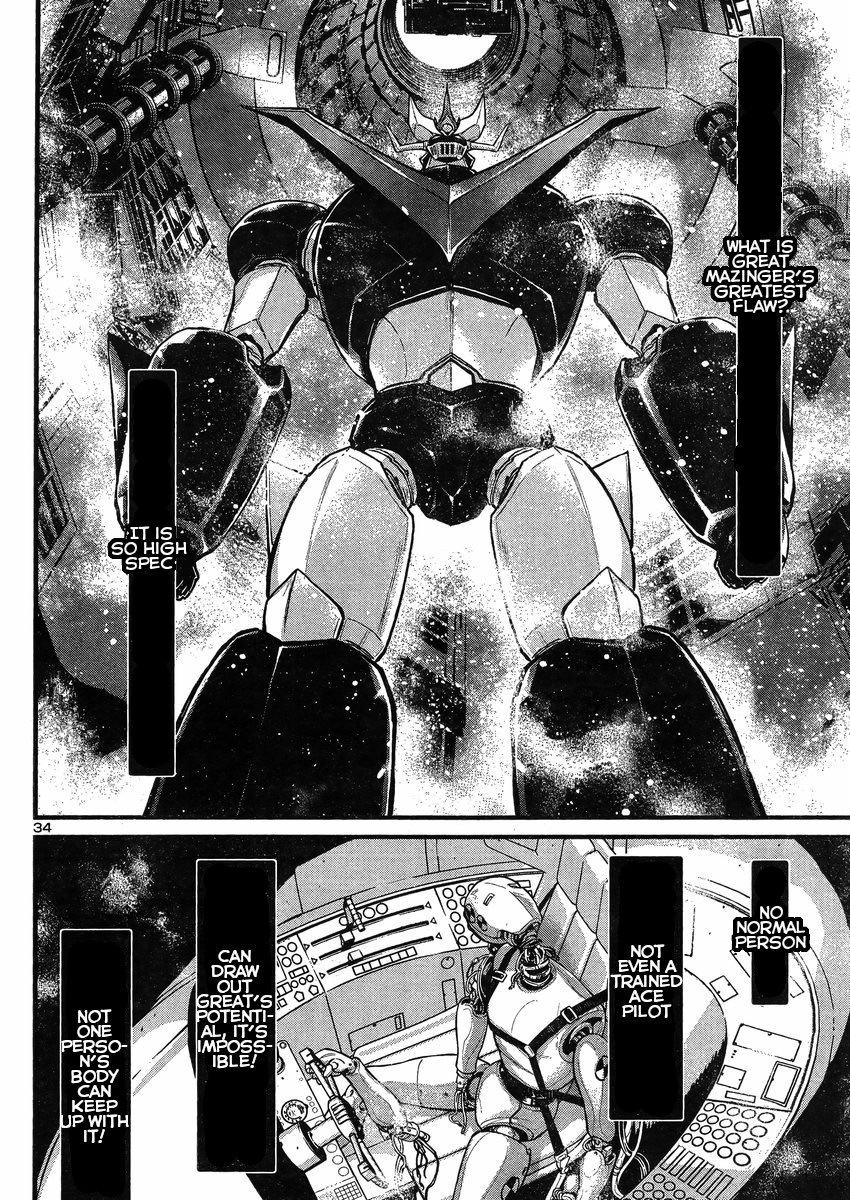 Shin Mazinger Zero vs Ankoku Daishougun Chapter 17 page 34 - Chapter 17