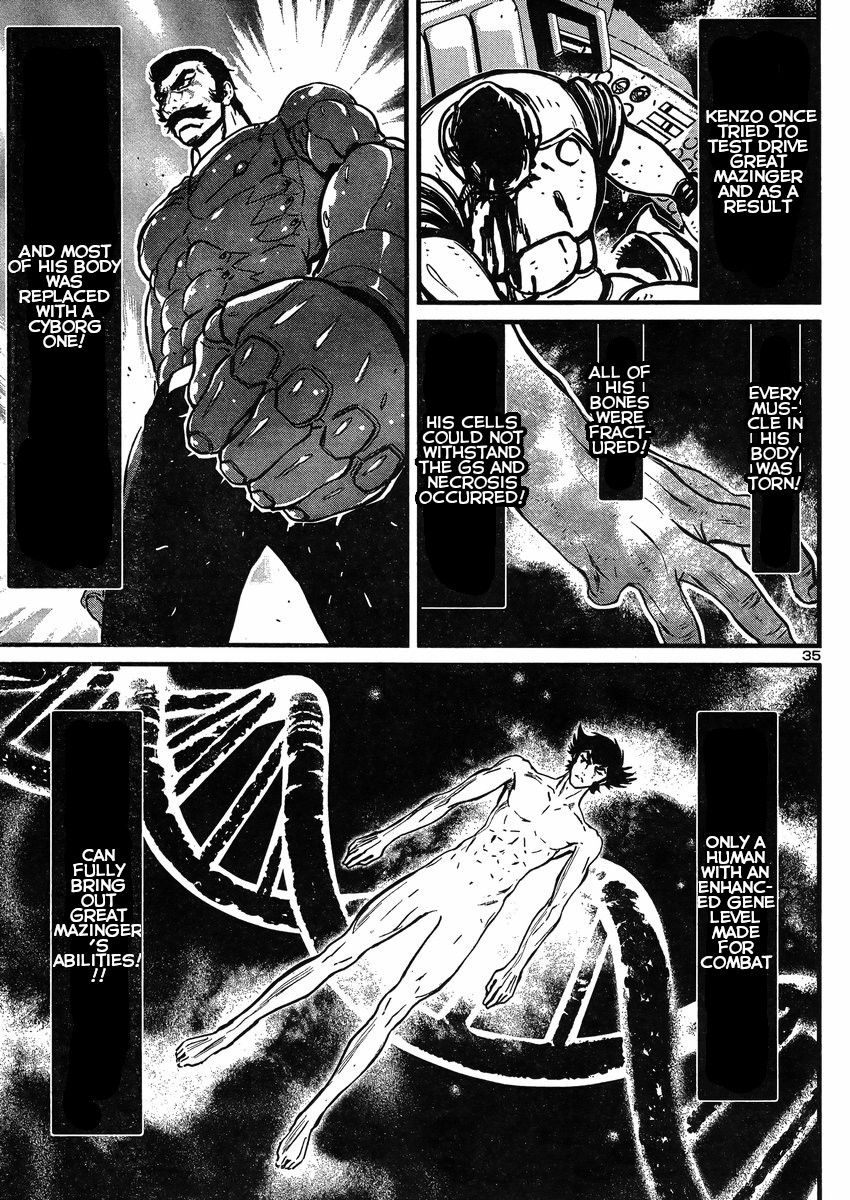 Shin Mazinger Zero vs Ankoku Daishougun Chapter 17 page 35 - Chapter 17