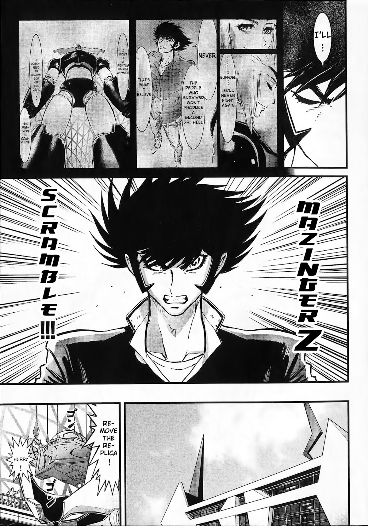 Shin Mazinger Zero vs Ankoku Daishougun Chapter 2 page 13 - Chapter 2