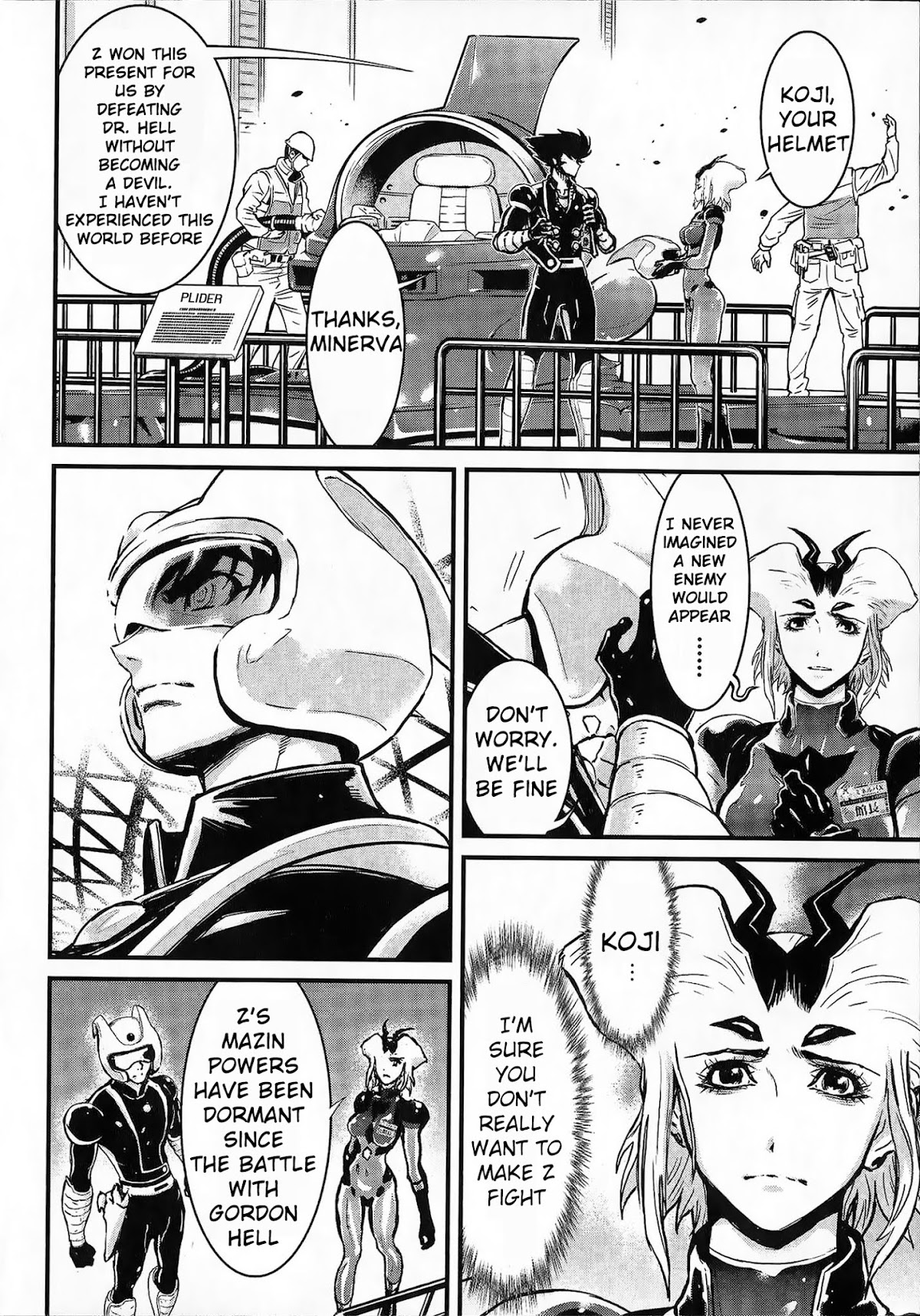 Shin Mazinger Zero vs Ankoku Daishougun Chapter 2 page 14 - Chapter 2