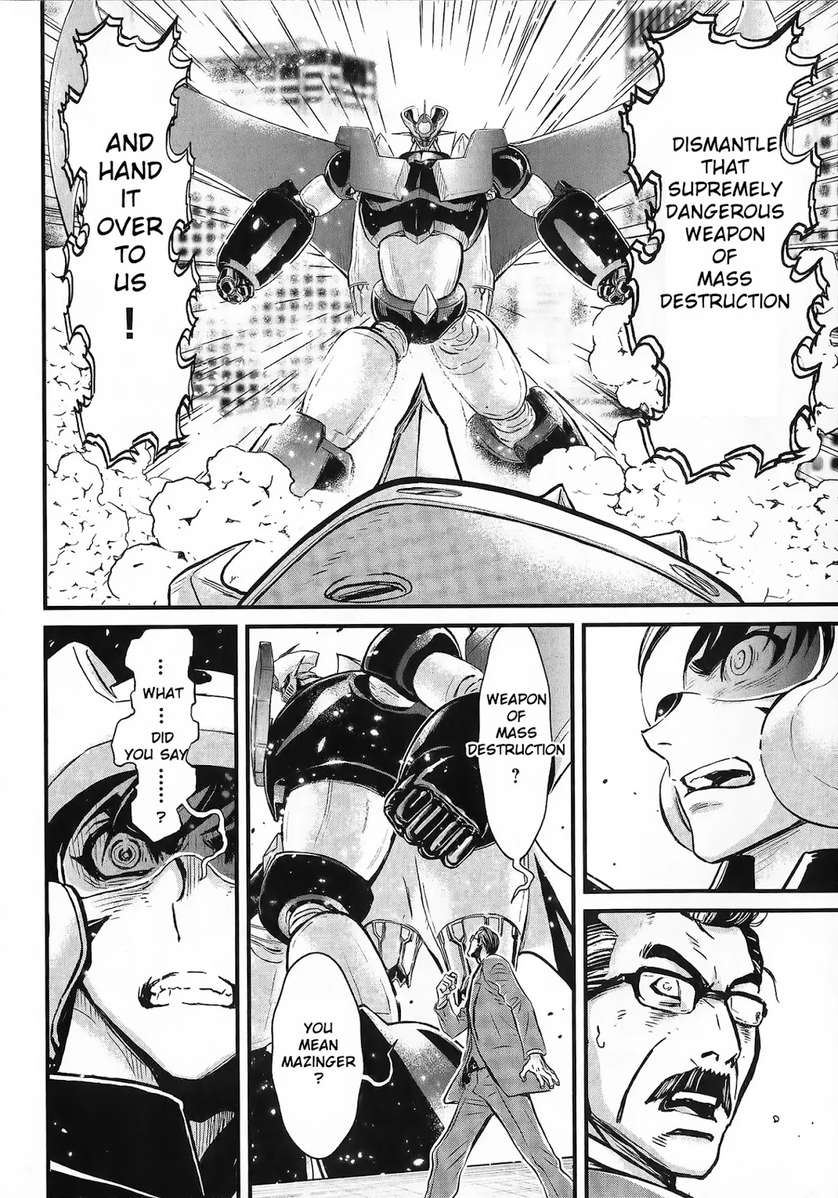 Shin Mazinger Zero vs Ankoku Daishougun Chapter 2 page 36 - Chapter 2