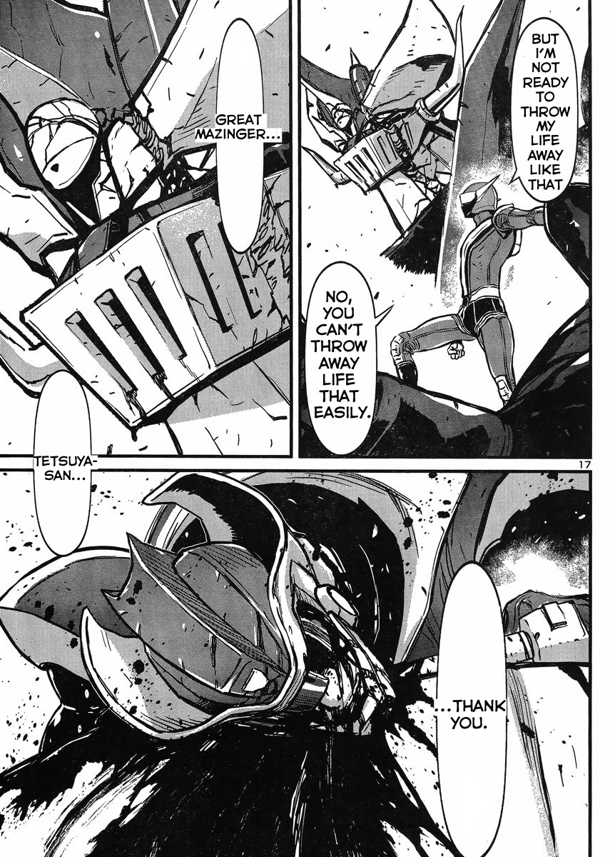 Shin Mazinger Zero vs Ankoku Daishougun Chapter 20 page 17 - Chapter 20