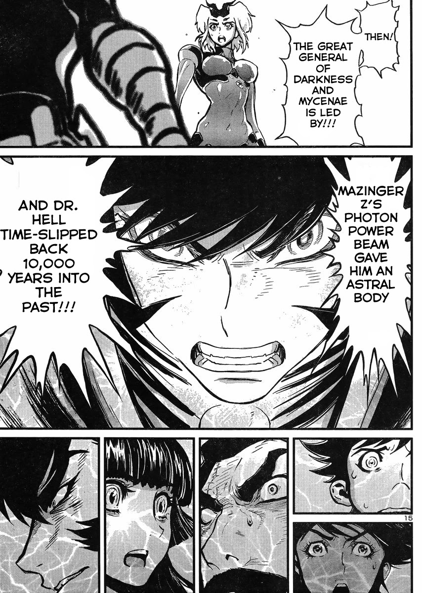 Shin Mazinger Zero vs Ankoku Daishougun Chapter 21 page 15 - Chapter 21