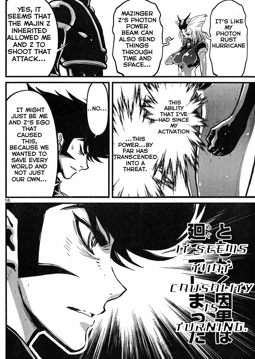 Shin Mazinger Zero vs Ankoku Daishougun Chapter 21 page 16 - Chapter 21