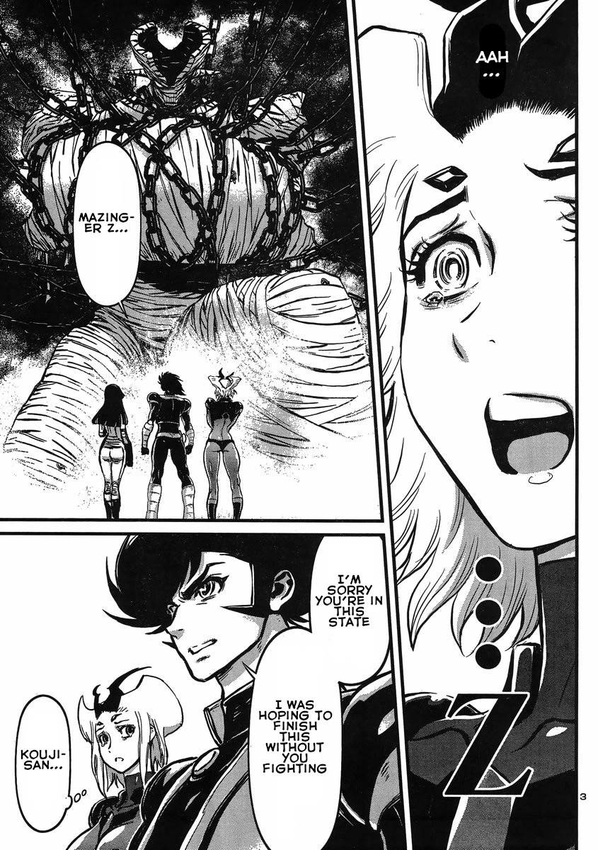 Shin Mazinger Zero vs Ankoku Daishougun Chapter 23 page 3 - Chapter 23