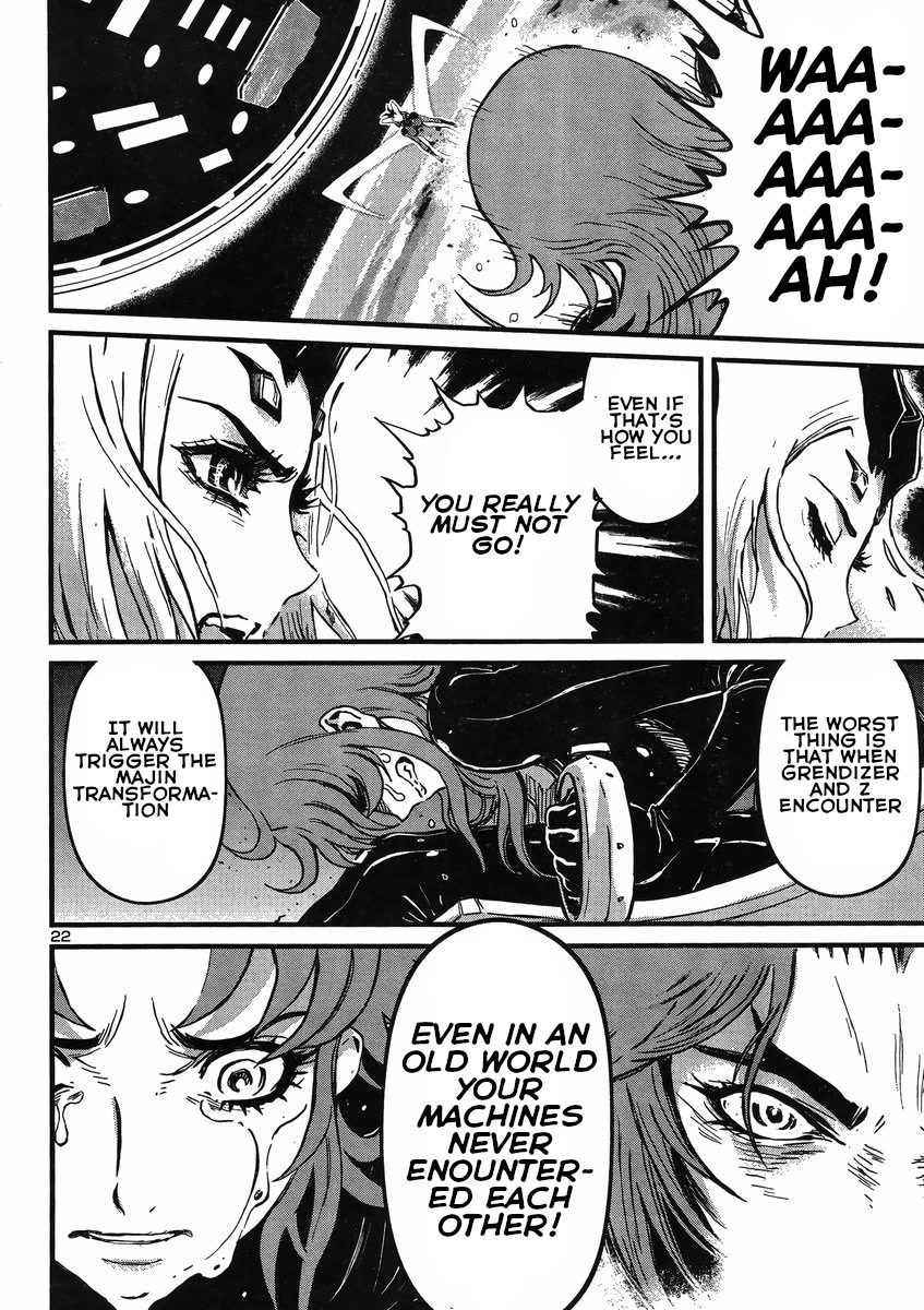 Shin Mazinger Zero vs Ankoku Daishougun Chapter 24 page 22 - Chapter 24