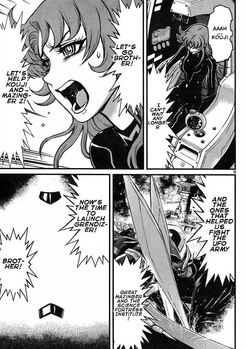 Shin Mazinger Zero vs Ankoku Daishougun Chapter 24 page 9 - Chapter 24