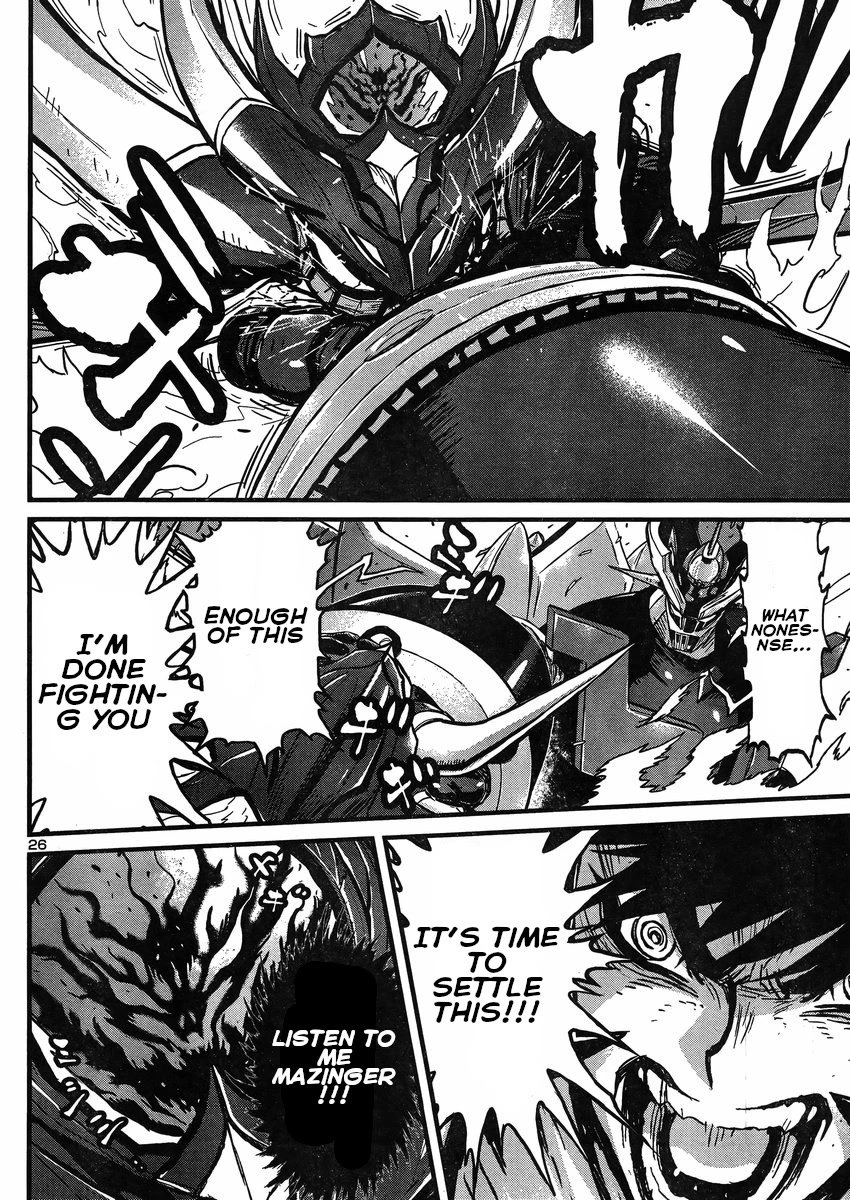 Shin Mazinger Zero vs Ankoku Daishougun Chapter 25 page 25 - Chapter 25