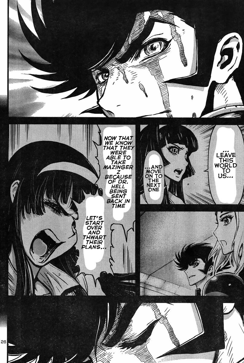 Shin Mazinger Zero vs Ankoku Daishougun Chapter 27 page 24 - Chapter 27