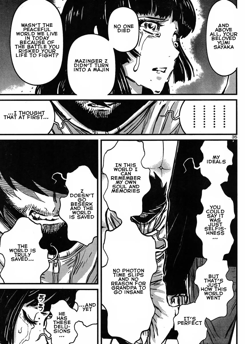 Shin Mazinger Zero vs Ankoku Daishougun Chapter 29 page 34 - Chapter 29