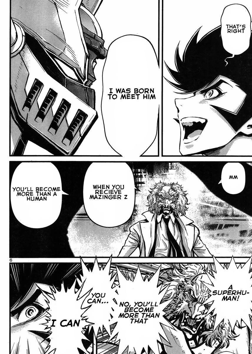 Shin Mazinger Zero vs Ankoku Daishougun Chapter 29 page 6 - Chapter 29