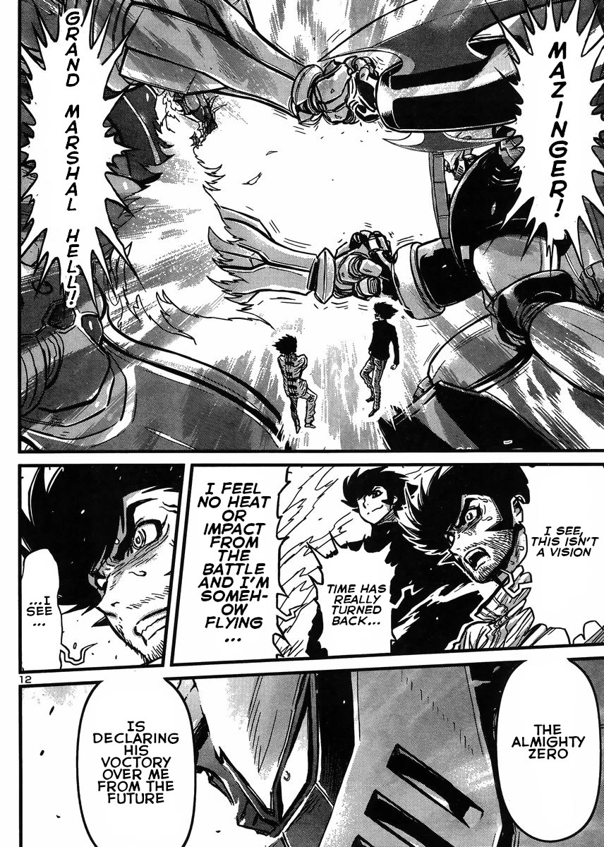 Shin Mazinger Zero vs Ankoku Daishougun Chapter 30 page 12 - Chapter 30