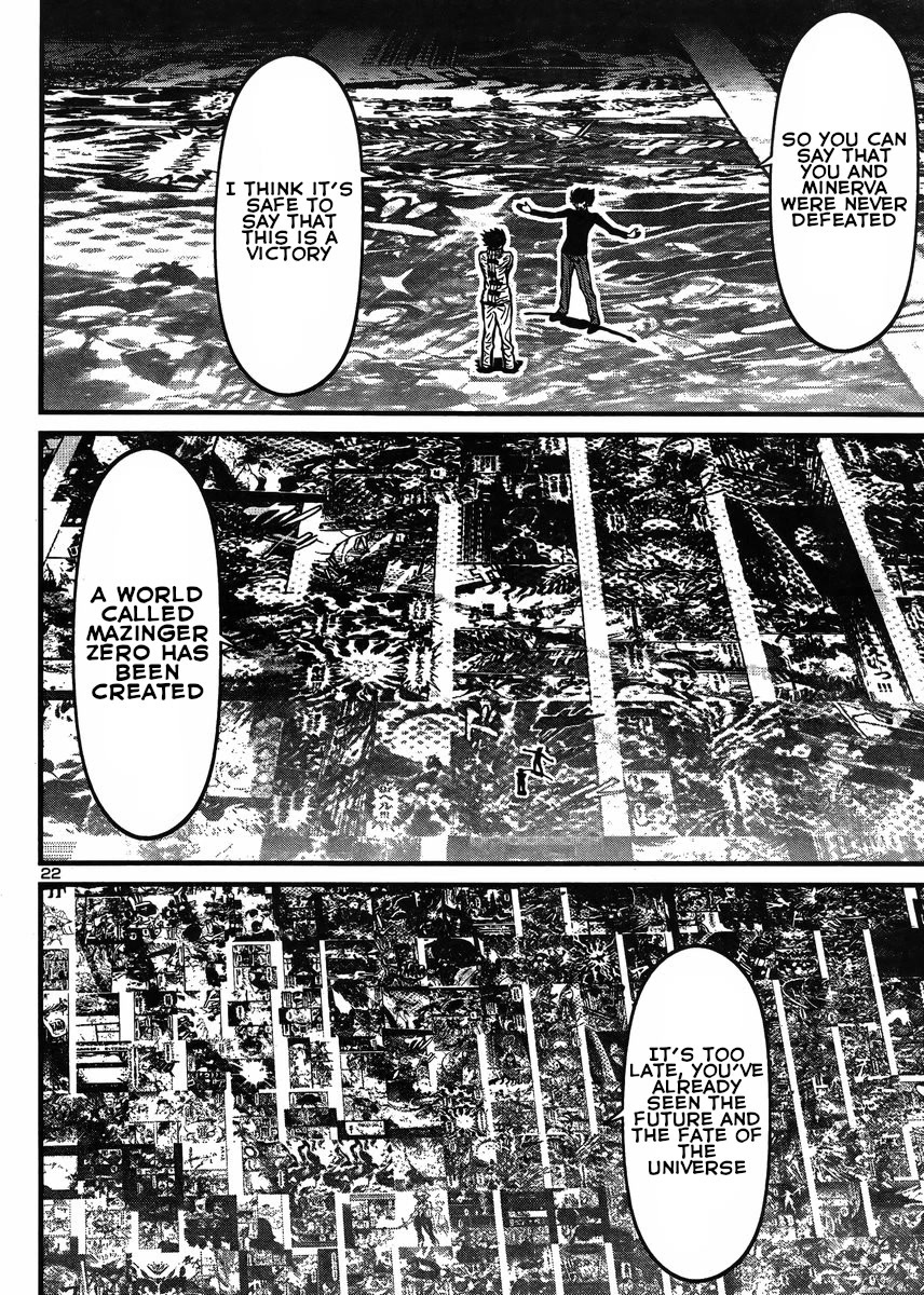 Shin Mazinger Zero vs Ankoku Daishougun Chapter 30 page 21 - Chapter 30