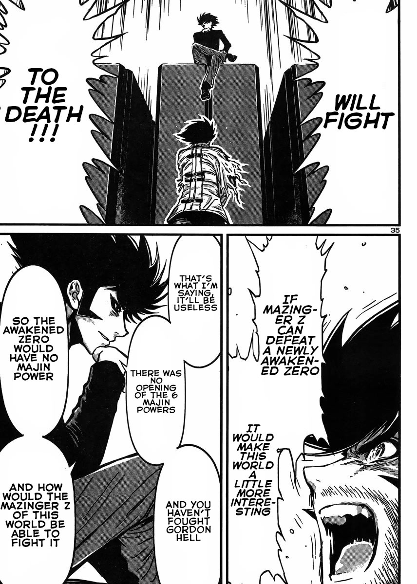 Shin Mazinger Zero vs Ankoku Daishougun Chapter 30 page 32 - Chapter 30