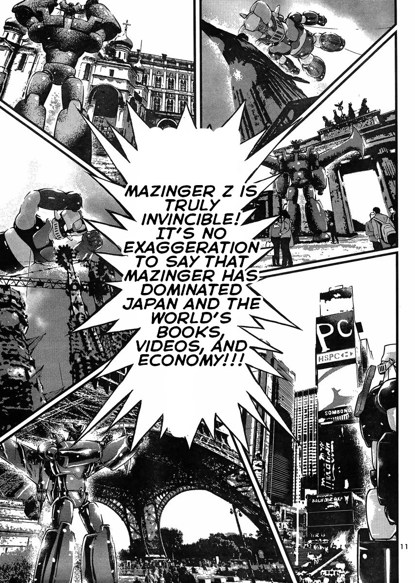 Shin Mazinger Zero vs Ankoku Daishougun Chapter 32 page 11 - Chapter 32