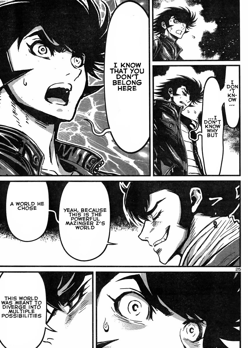 Shin Mazinger Zero vs Ankoku Daishougun Chapter 32 page 25 - Chapter 32
