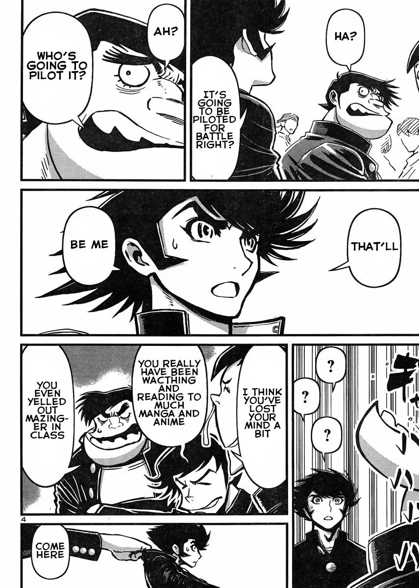 Shin Mazinger Zero vs Ankoku Daishougun Chapter 32 page 4 - Chapter 32