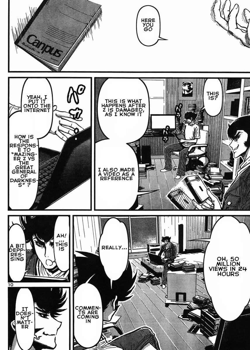 Shin Mazinger Zero vs Ankoku Daishougun Chapter 33 page 10 - Chapter 33