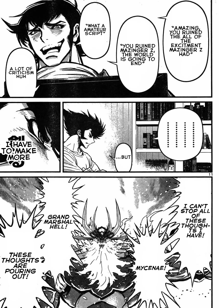 Shin Mazinger Zero vs Ankoku Daishougun Chapter 33 page 11 - Chapter 33