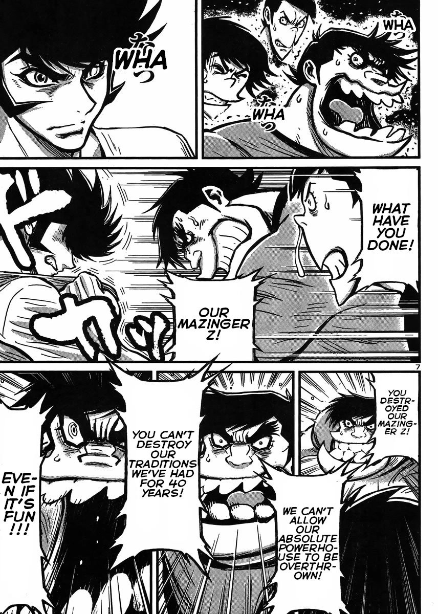 Shin Mazinger Zero vs Ankoku Daishougun Chapter 33 page 7 - Chapter 33