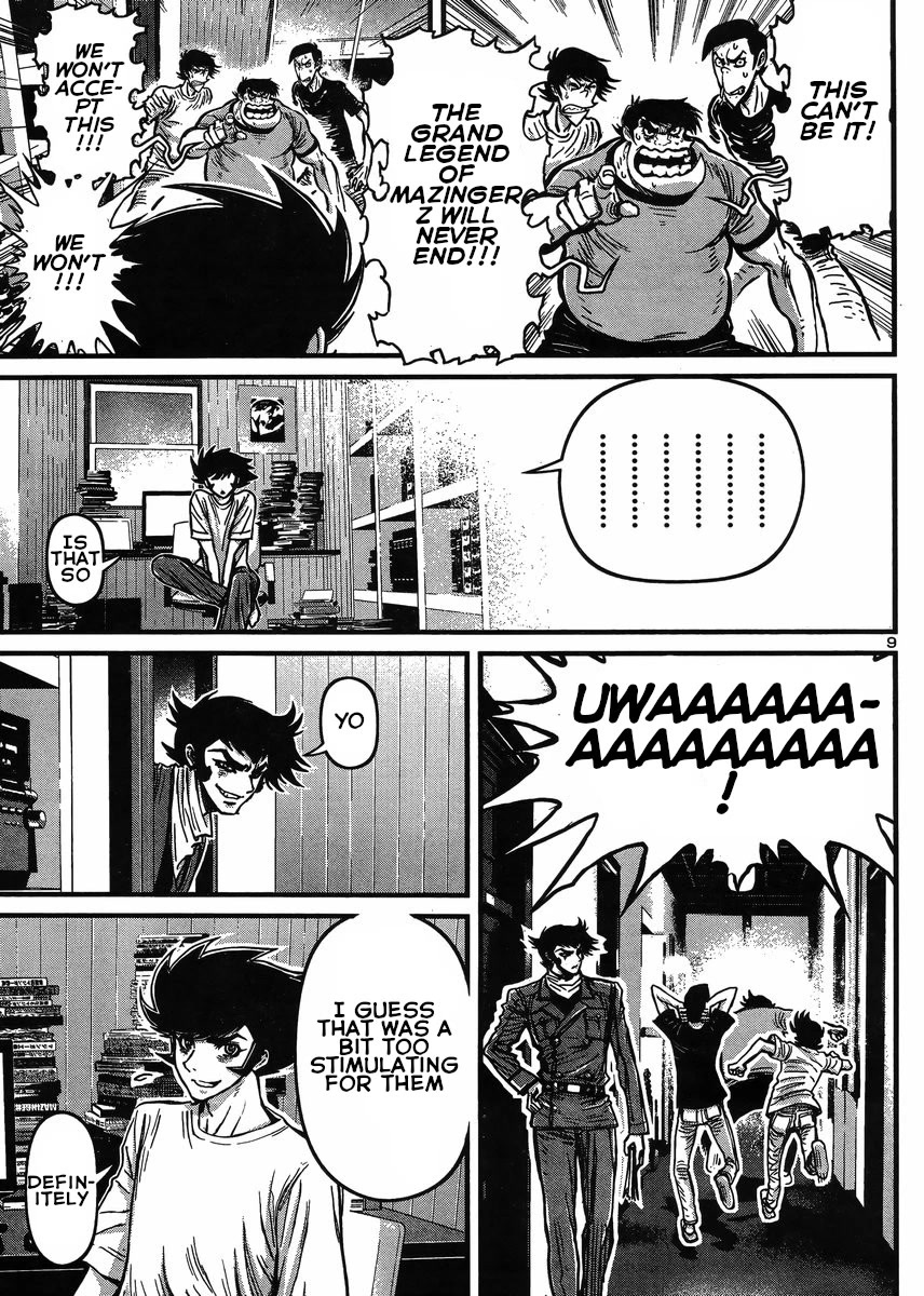 Shin Mazinger Zero vs Ankoku Daishougun Chapter 33 page 9 - Chapter 33