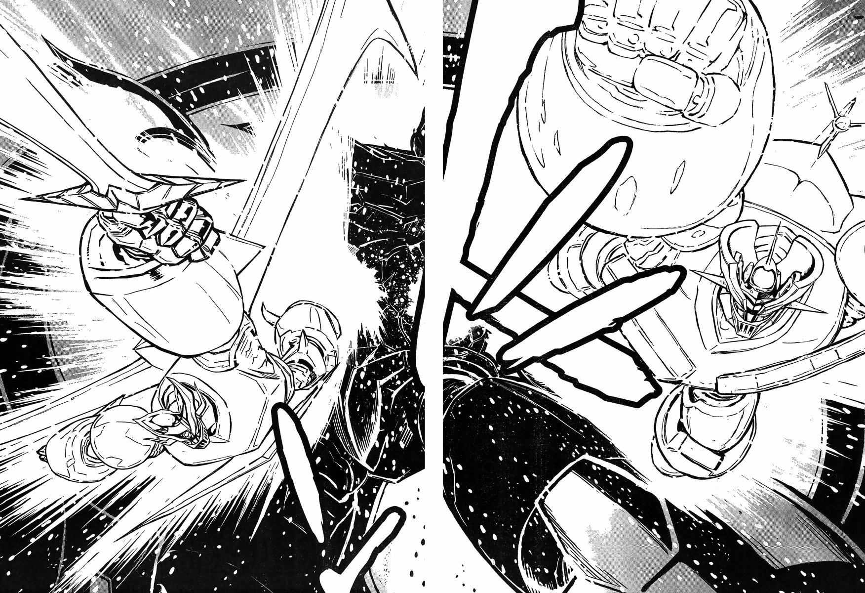 Shin Mazinger Zero vs Ankoku Daishougun Chapter 34 page 9 - Chapter 34