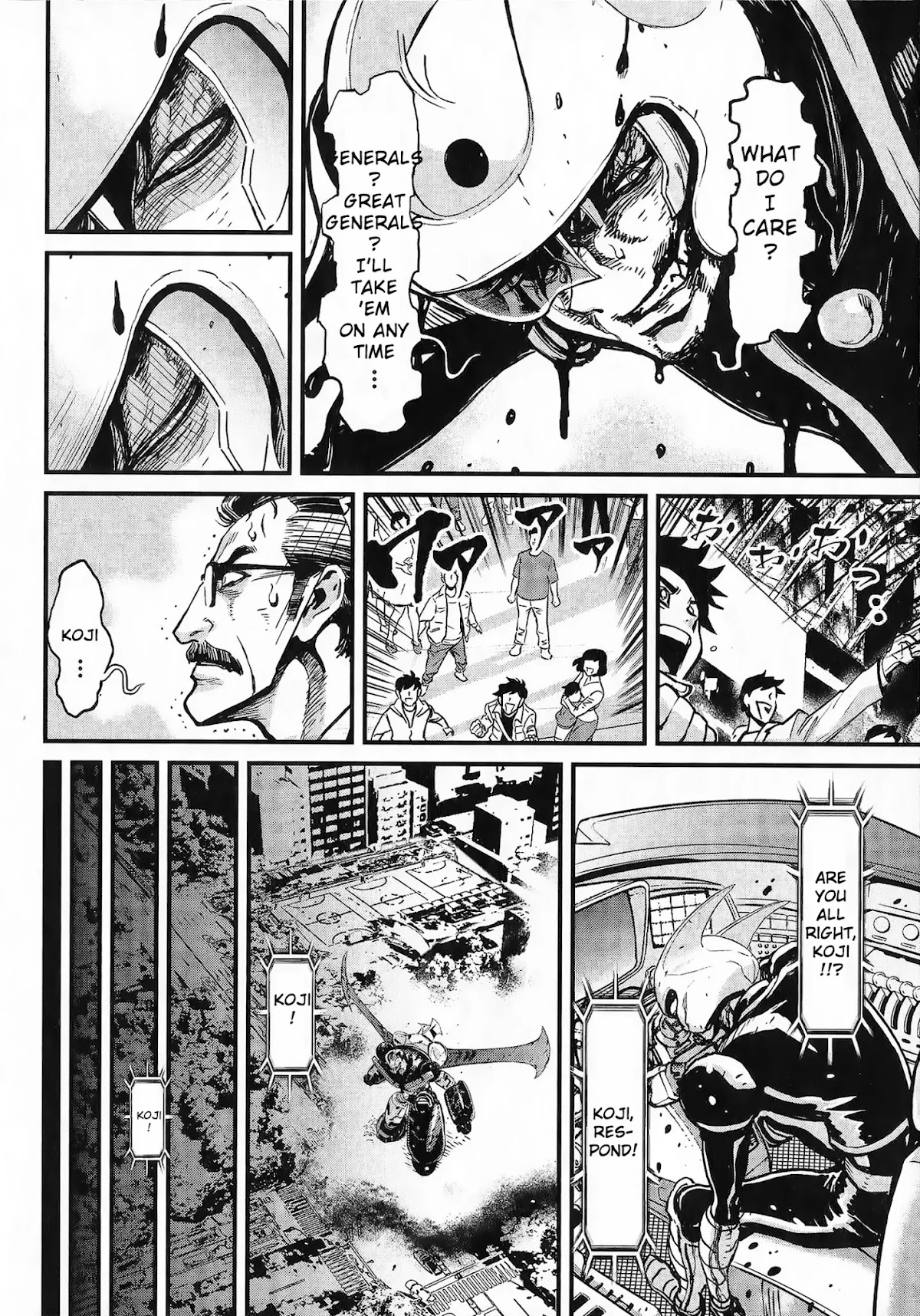 Shin Mazinger Zero vs Ankoku Daishougun Chapter 4 page 12 - Chapter 4