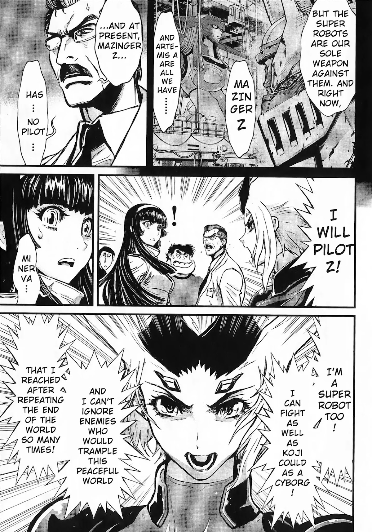 Shin Mazinger Zero vs Ankoku Daishougun Chapter 4 page 19 - Chapter 4