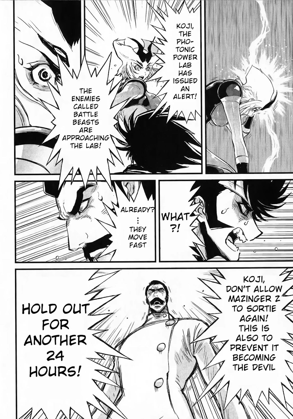 Shin Mazinger Zero vs Ankoku Daishougun Chapter 4 page 36 - Chapter 4