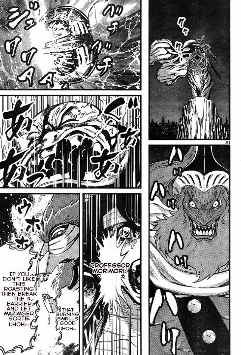 Shin Mazinger Zero vs Ankoku Daishougun Chapter 5 page 21 - Chapter 5