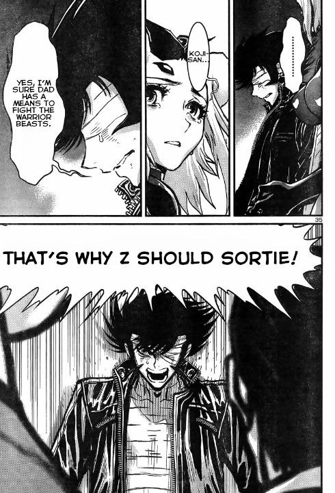 Shin Mazinger Zero vs Ankoku Daishougun Chapter 5 page 35 - Chapter 5