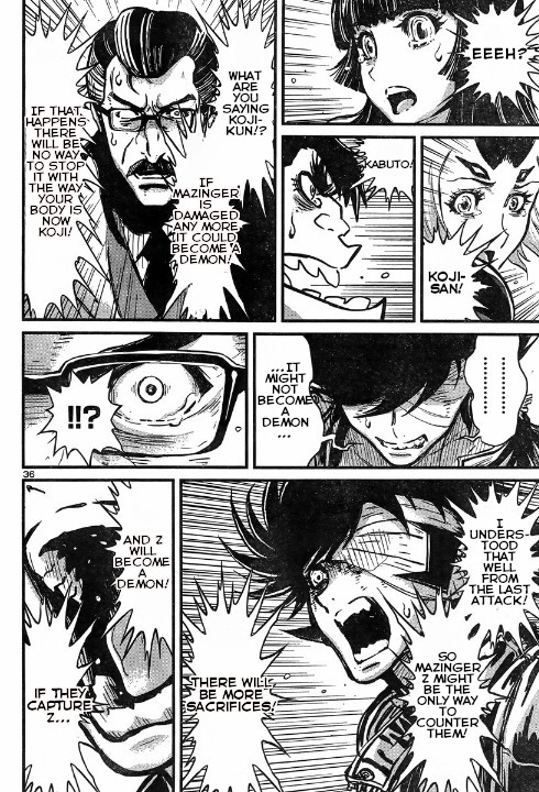 Shin Mazinger Zero vs Ankoku Daishougun Chapter 5 page 36 - Chapter 5
