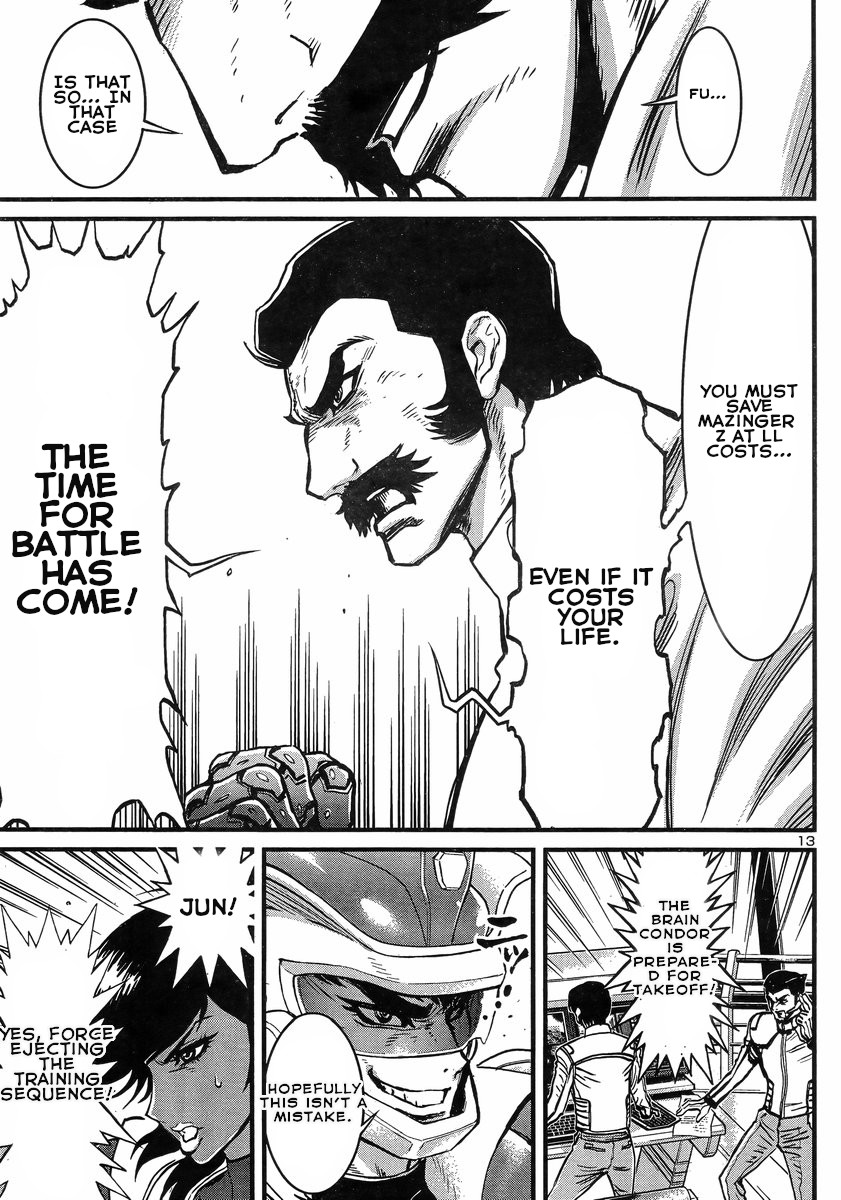 Shin Mazinger Zero vs Ankoku Daishougun Chapter 7 page 13 - Chapter 7