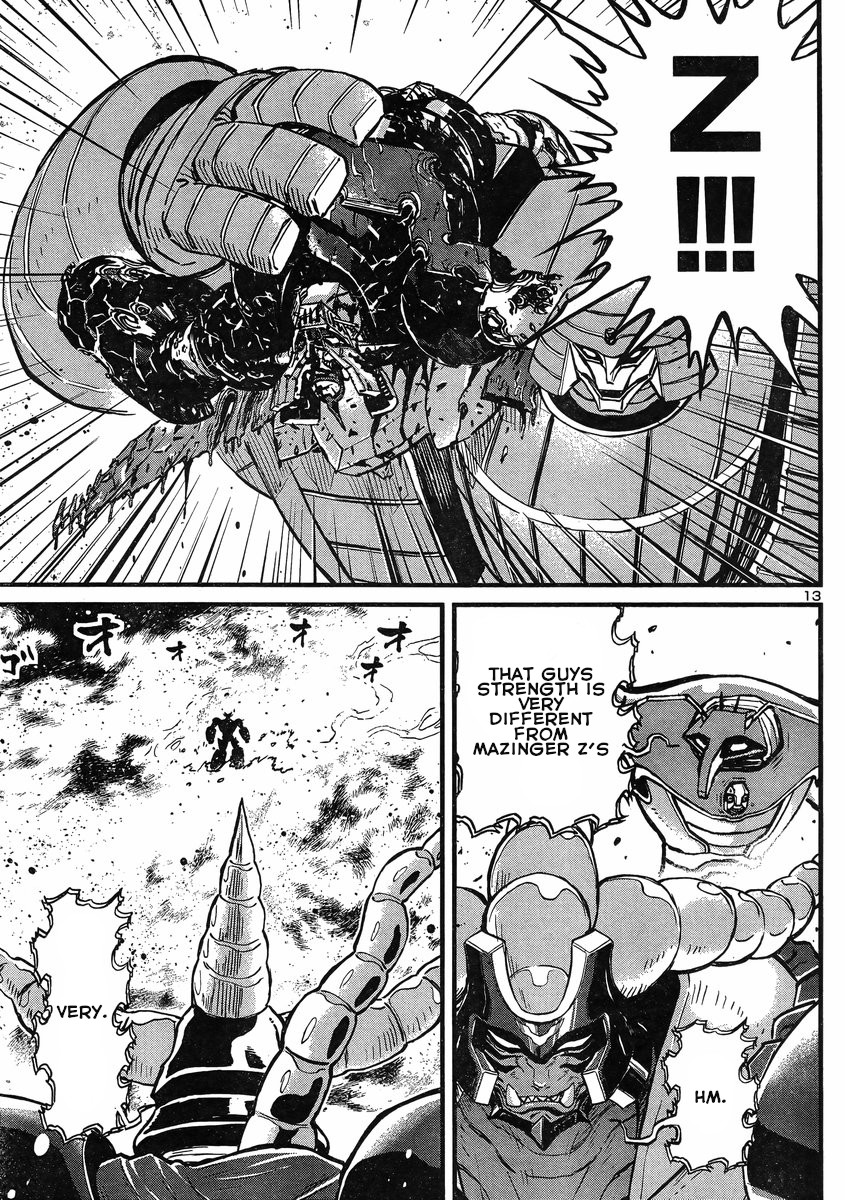 Shin Mazinger Zero vs Ankoku Daishougun Chapter 8 page 12 - Chapter 8
