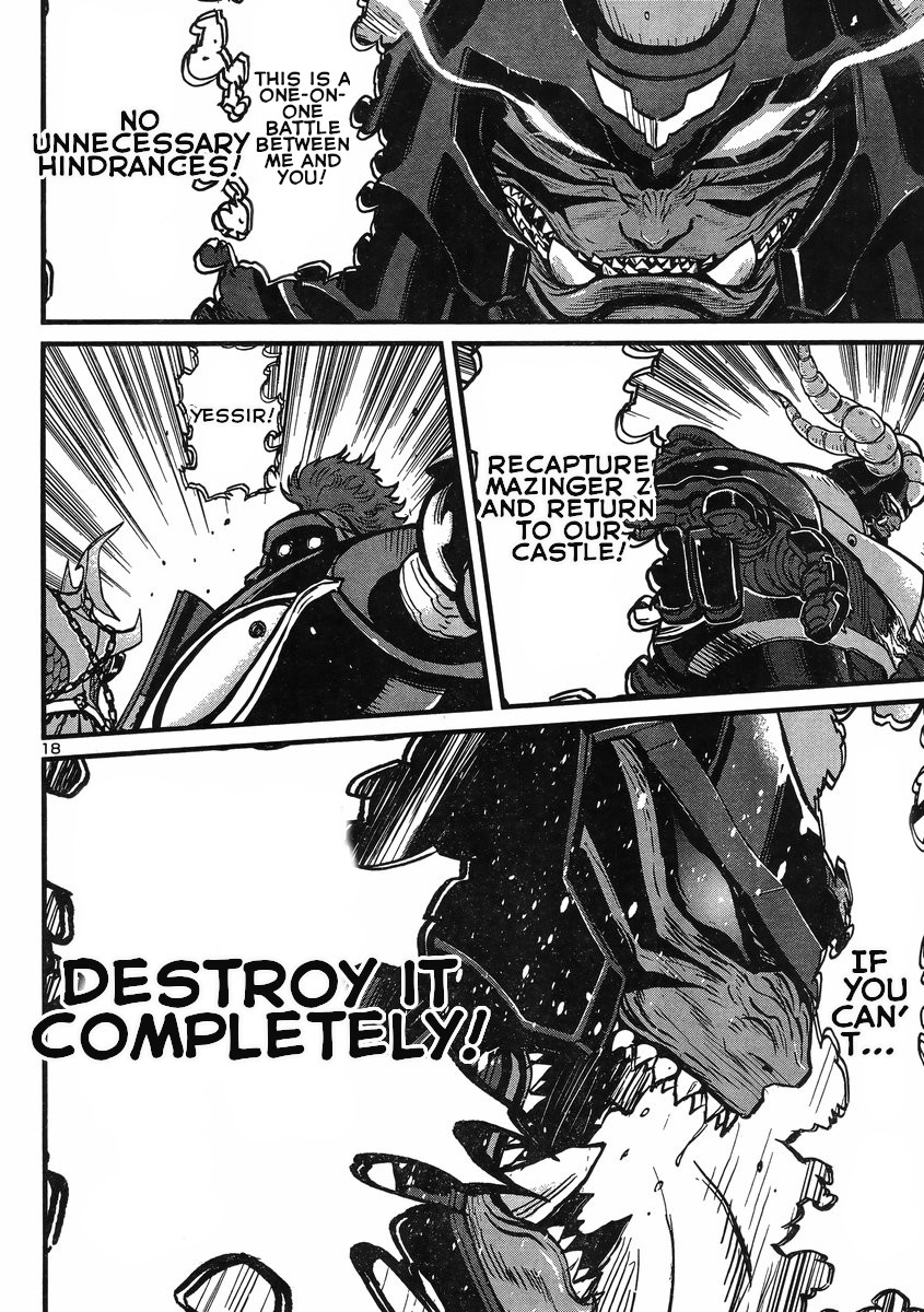 Shin Mazinger Zero vs Ankoku Daishougun Chapter 9 page 17 - Chapter 9