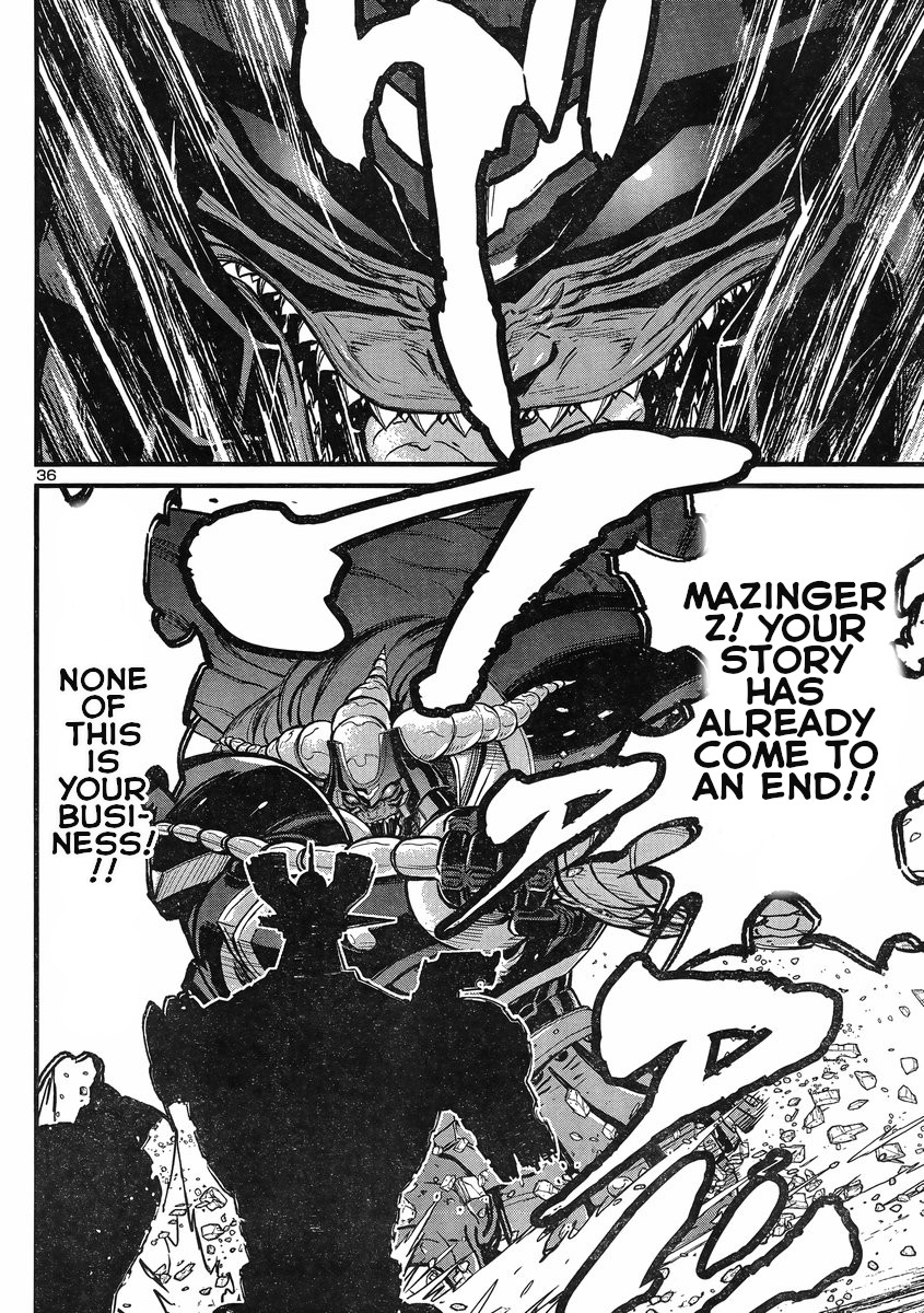 Shin Mazinger Zero vs Ankoku Daishougun Chapter 9 page 32 - Chapter 9