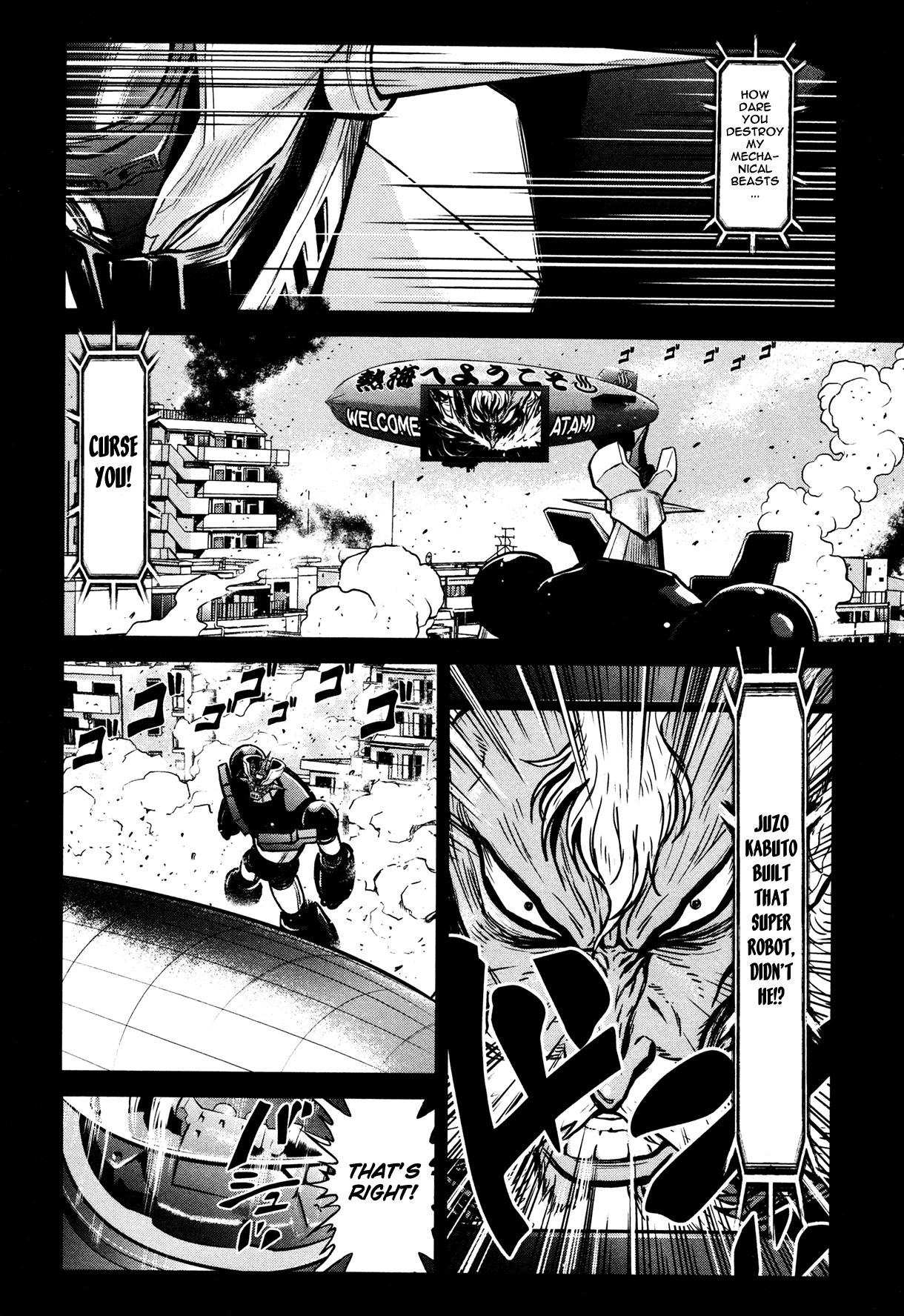 Shin Mazinger Zero Chapter 12 page 2 - Chapter 12 : Humanity Annihilated!? The Terror of Dr. Hell