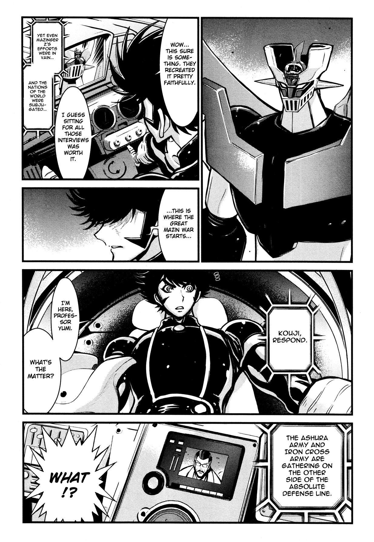 Shin Mazinger Zero Chapter 12 page 21 - Chapter 12 : Humanity Annihilated!? The Terror of Dr. Hell