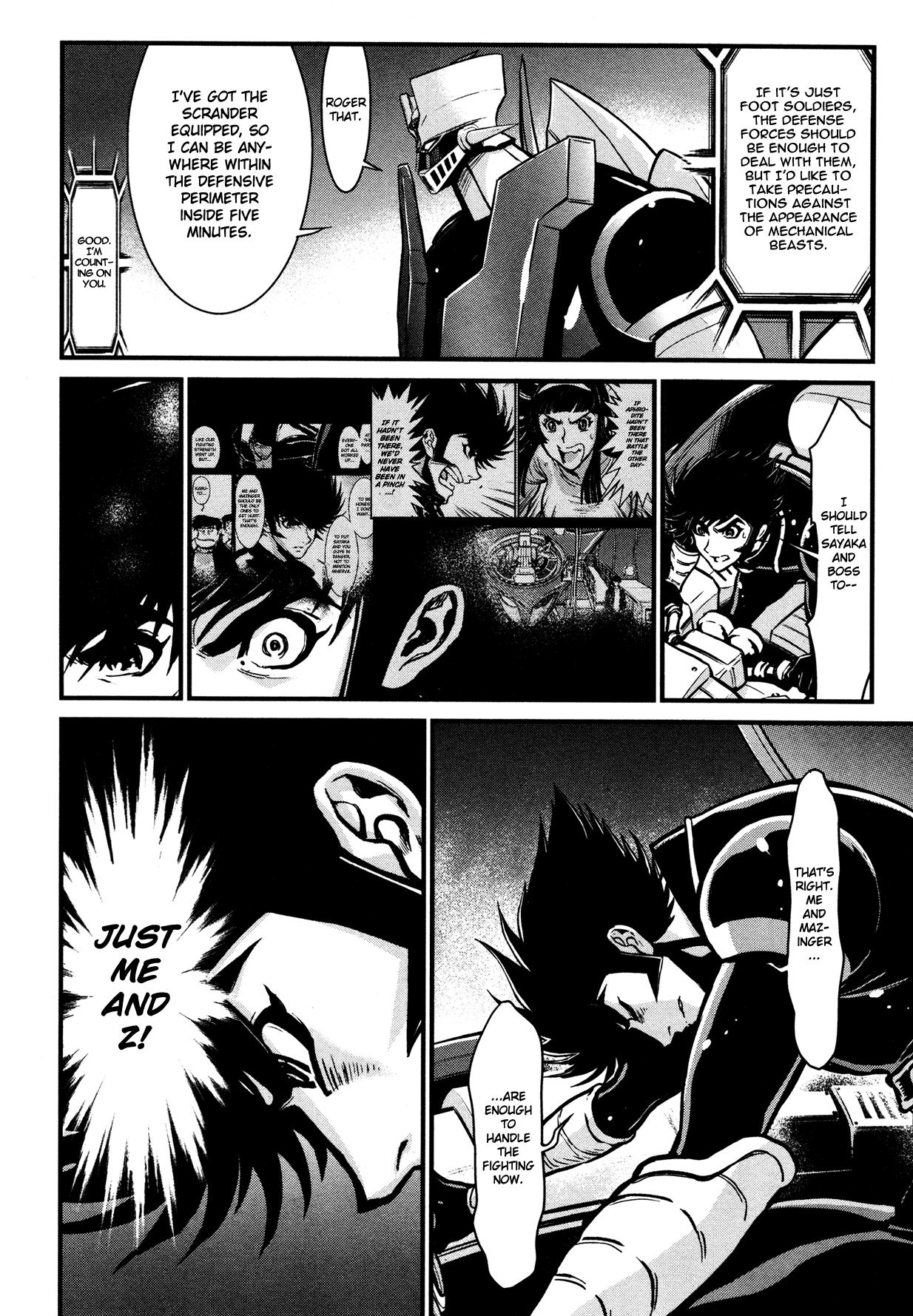 Shin Mazinger Zero Chapter 12 page 22 - Chapter 12 : Humanity Annihilated!? The Terror of Dr. Hell