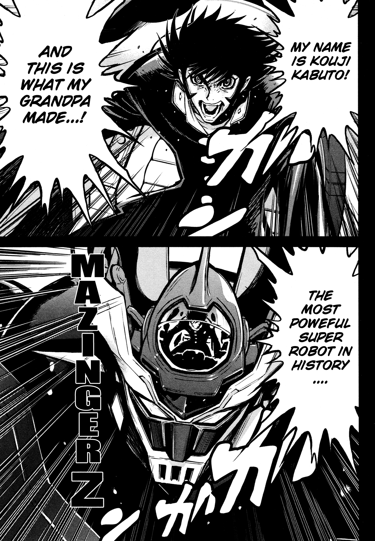 Shin Mazinger Zero Chapter 12 page 3 - Chapter 12 : Humanity Annihilated!? The Terror of Dr. Hell