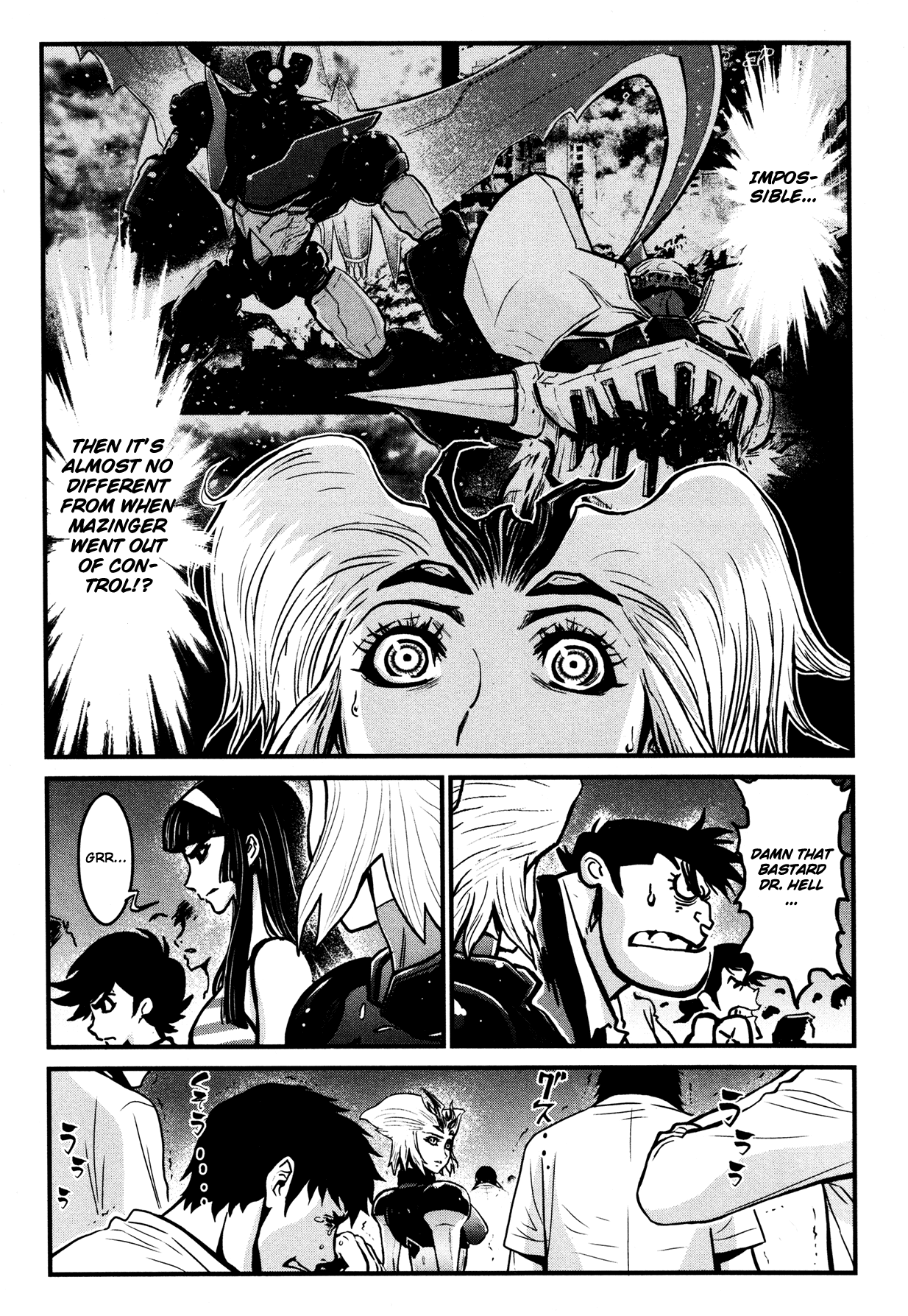 Shin Mazinger Zero Chapter 12 page 32 - Chapter 12 : Humanity Annihilated!? The Terror of Dr. Hell