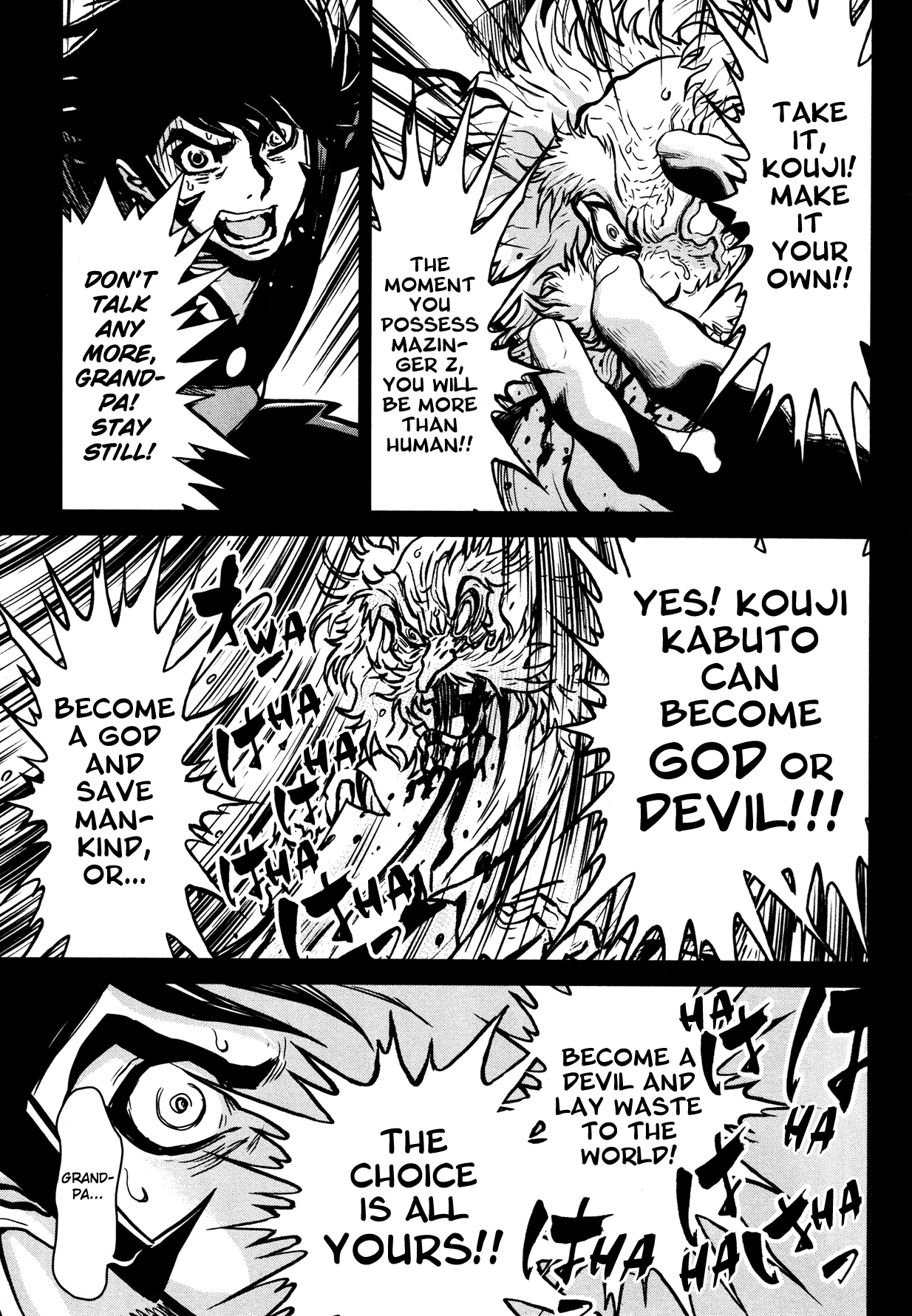Shin Mazinger Zero Chapter 12 page 8 - Chapter 12 : Humanity Annihilated!? The Terror of Dr. Hell